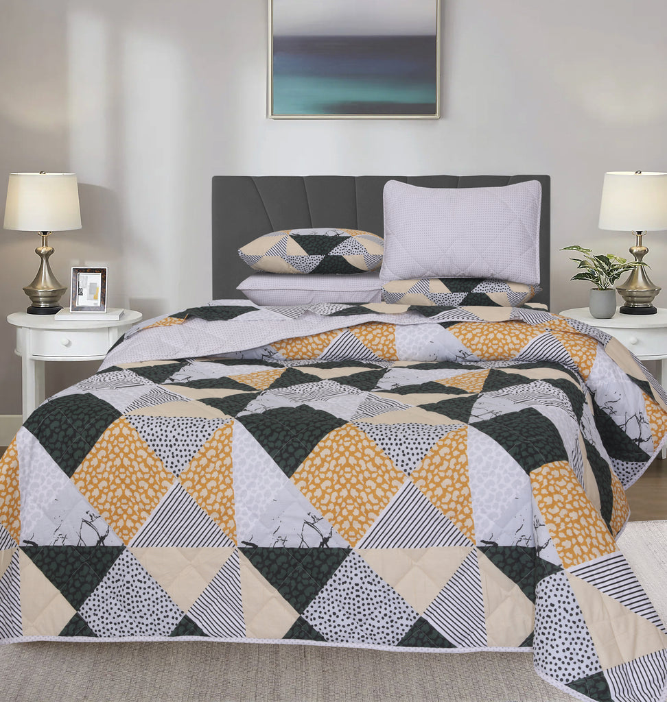 Quilted Comforter Set 6 Pcs Design 781