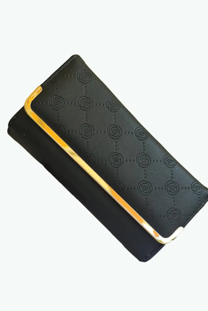 Quilted Pattern Wallet Wallet
