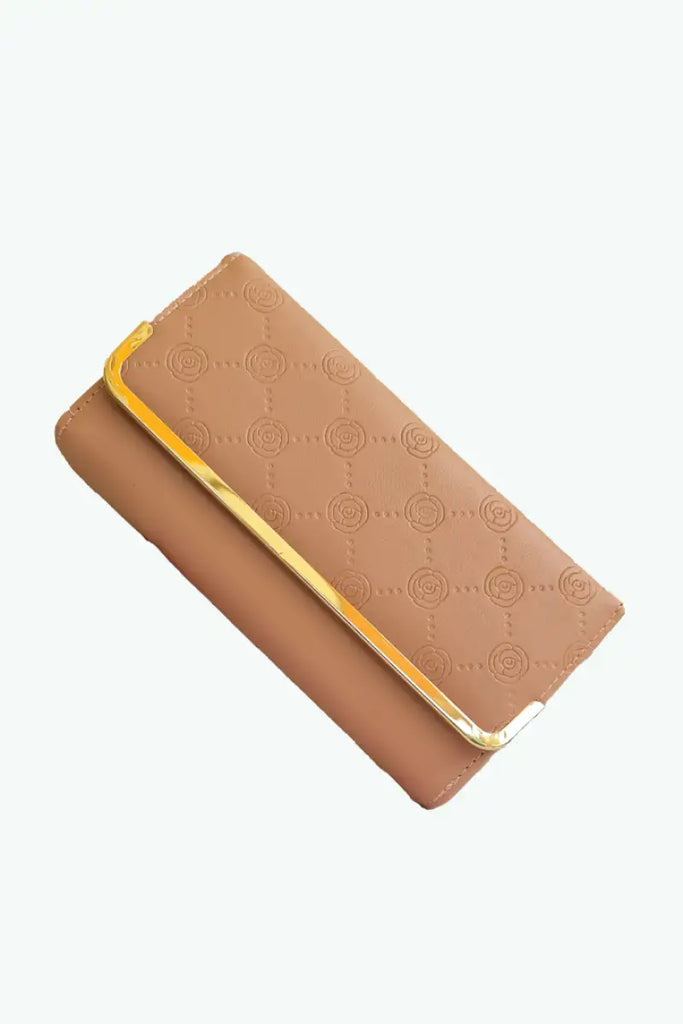 Quilted Pattern Wallet Wallet