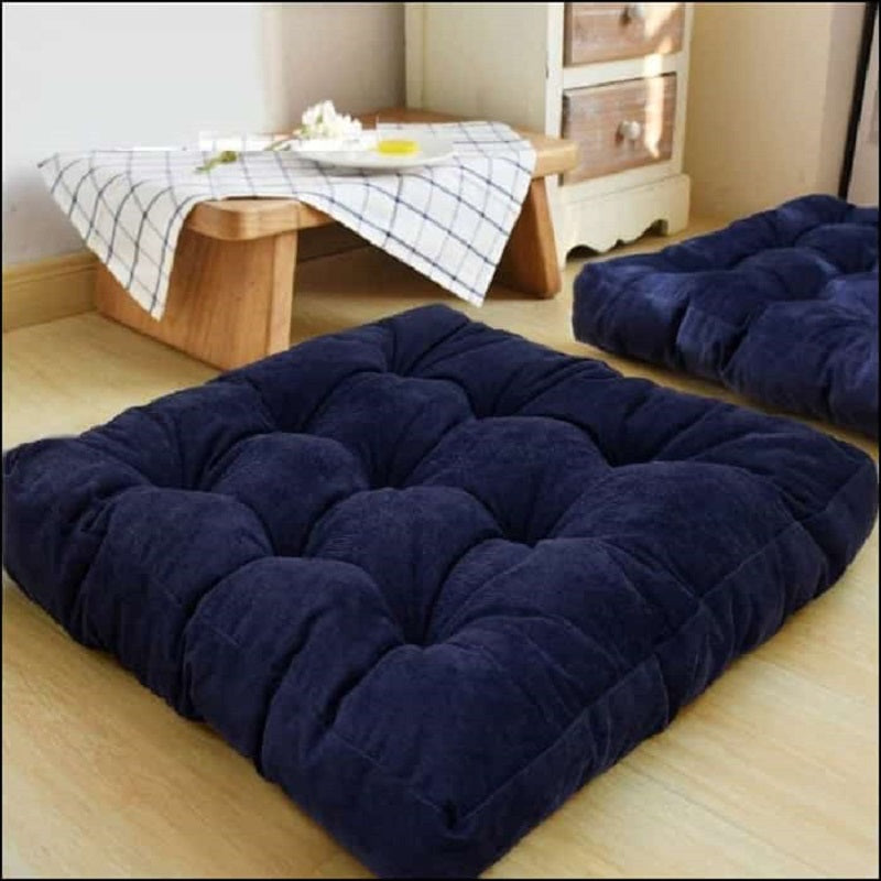 Square Velvet Floor Cushion Design 116