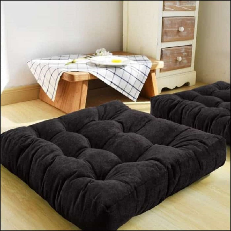 Square Velvet Floor Cushion Design 117