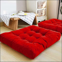Square Velvet Floor Cushion Design 118