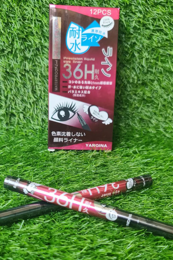 Yanqina 36H Eye Liner Marker - Black